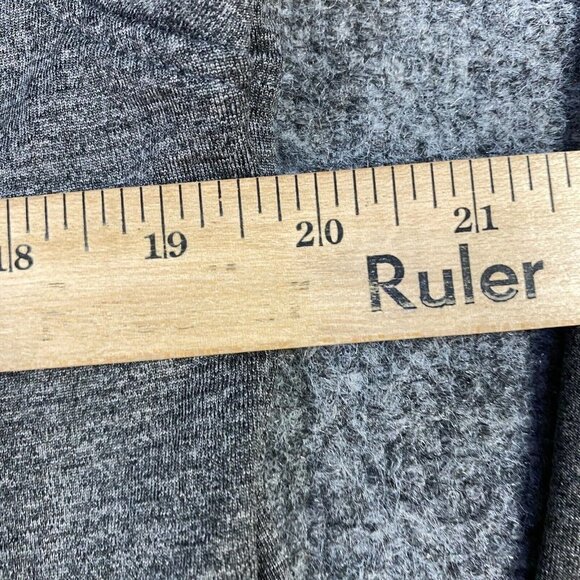 01 Algo Pullover S Gray 1/4 Zip Waffle Thermal - Picture 6 of 10